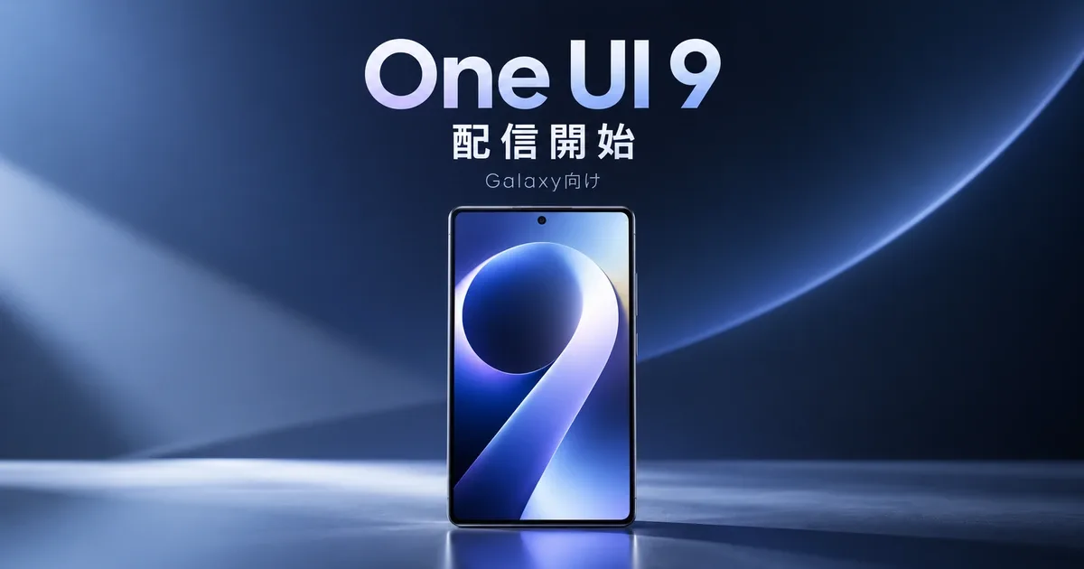Samsung「One UI 9」正式配信開始。Galaxy S26シリーズから展開、新機能と更新方法を解説