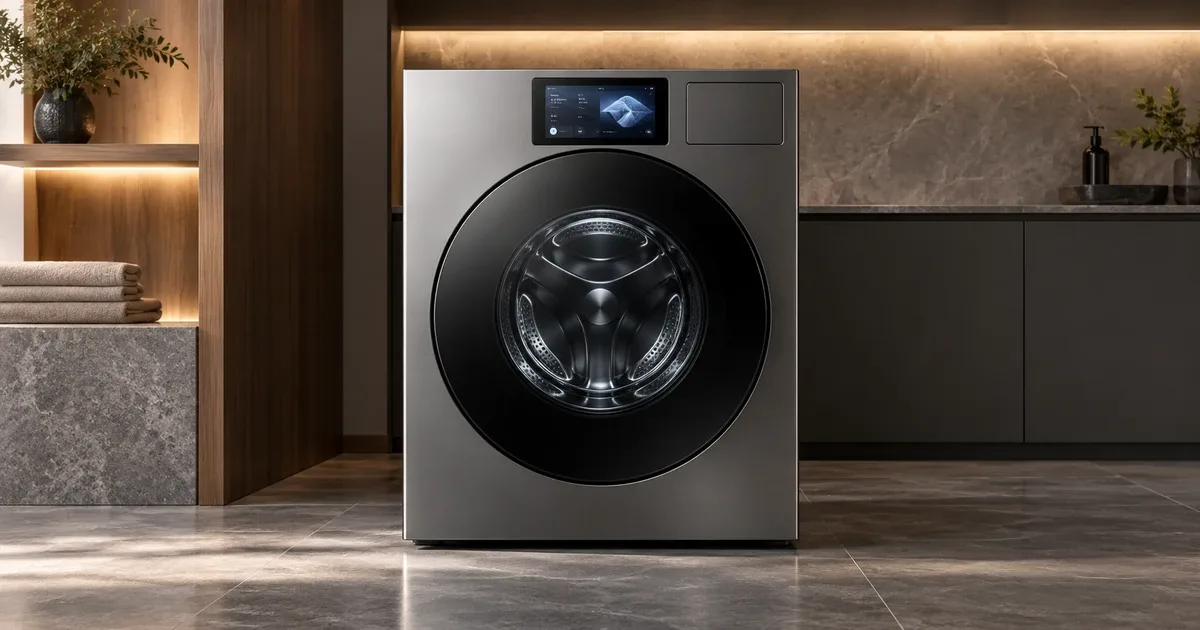 Samsungが新型Bespoke AI WasherをIFA 2026で公開。10kg省エネモデルと13kg大容量モデル